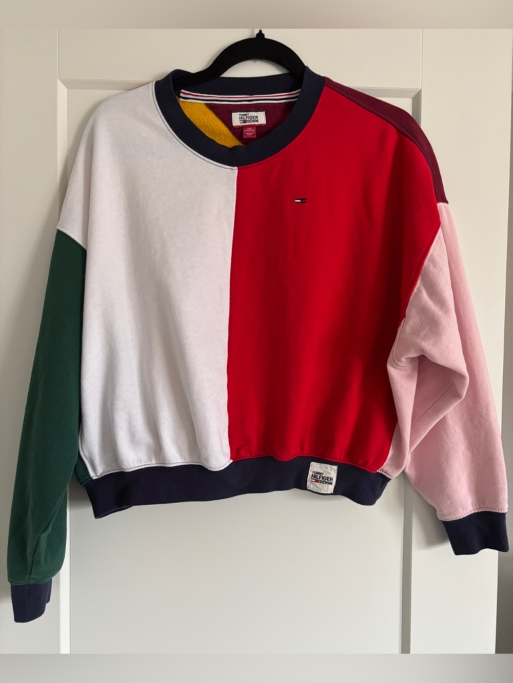 Tommy Jeans 90's Capsule Colour Block Sweatshirt